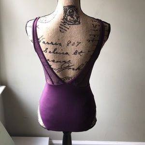 Natalie couture mesh leotard